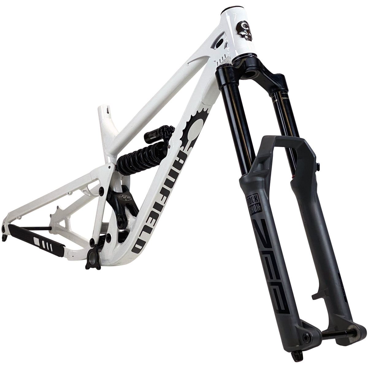 Super Enduro Frame, Shock Fork