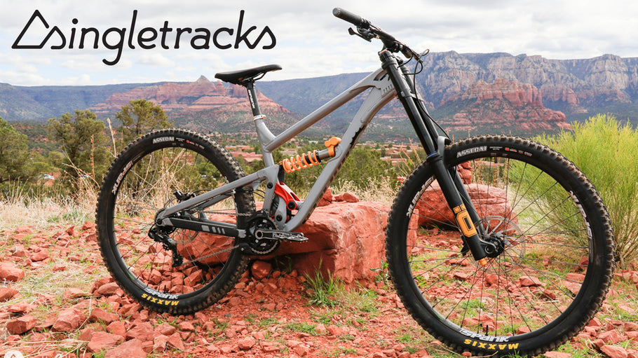Singletracks Gets First Look at Canfield ONE.2 Downhill Bike In Sedona