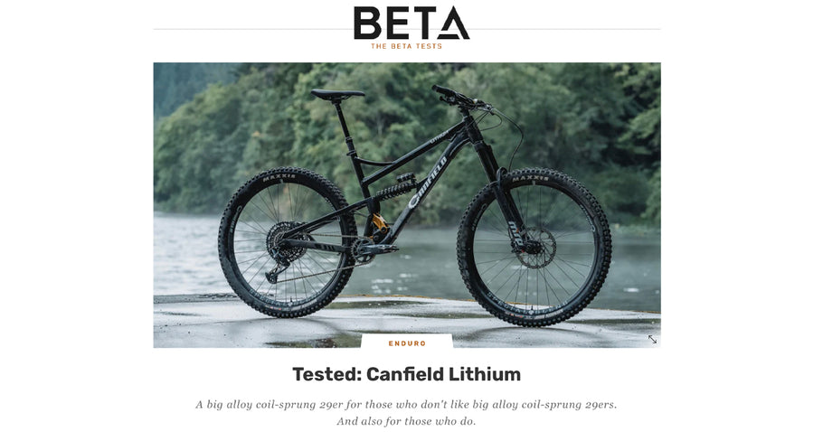 Canfield Lithium Review - Beta MTB