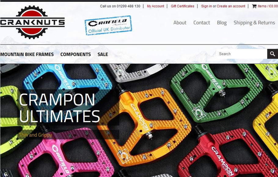 Cranknuts - Our New UK Distributor