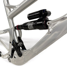 Load image into Gallery viewer, Canfield Tilt V3 with CBF Suspension in Raw, short travel enduro, 140mm, head badge, Head tube
