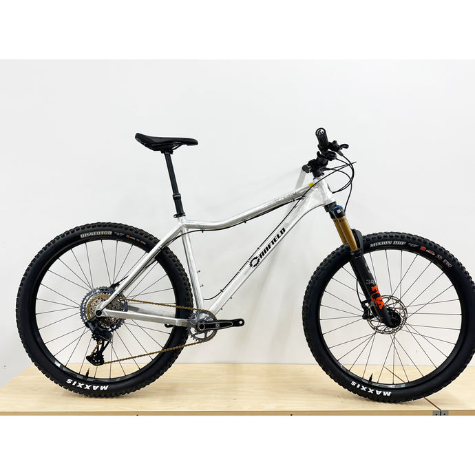 DEMO BIKE: YELLI SCREAMY - Raw - XL (Complete Bike) #46 Never Ridden