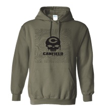 Load image into Gallery viewer, Canfield Bikes Skully Topo Hoodie