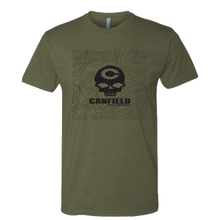 Load image into Gallery viewer, Canfield Bikes Skully Topo T-Shirt