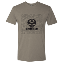 Load image into Gallery viewer, Canfield Bikes Skully Topo T-Shirt