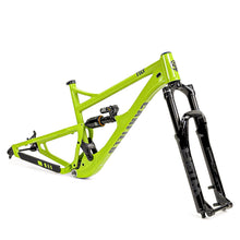 Load image into Gallery viewer, Canfield Tilt V3 with CBF Suspension in Kryptonite , short travel enduro, 140mm , with shocks