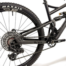 Load image into Gallery viewer, Canfield Tilt V3 with CBF Suspension in Stealth Black, short travel enduro, 140mm