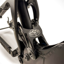 Load image into Gallery viewer, Canfield Tilt V3 with CBF Suspension in Stealth Black, short travel enduro, 140mm
