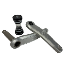 Load image into Gallery viewer, Canfield Bikes DH Cranks - Silver NEW