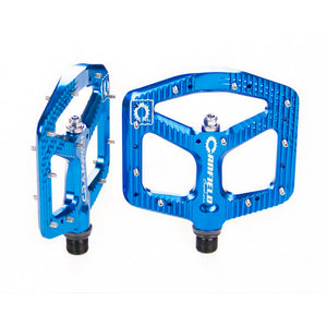 blue mountain bike pedals Canfield Crampon Ultimate Pedals
