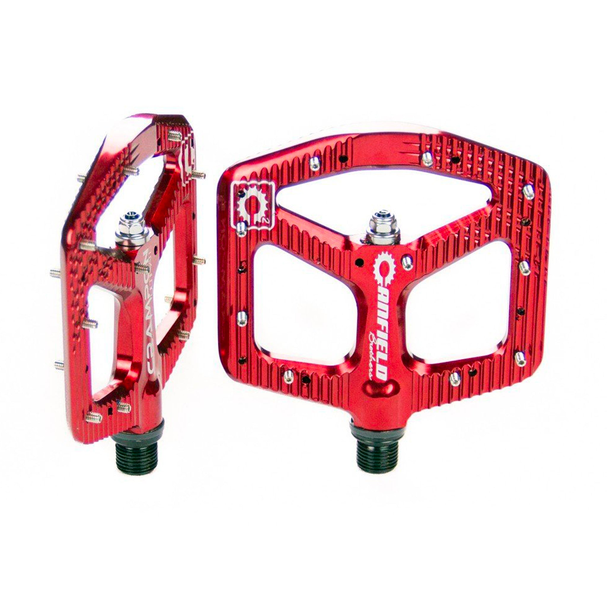 rote pedale mtb Canfield Crampon Ultimate Pedals