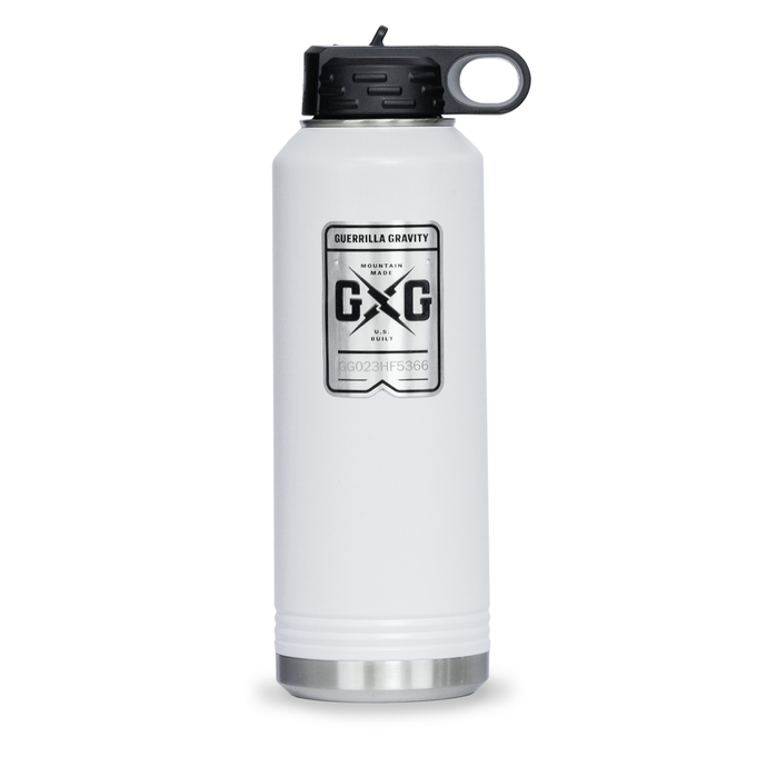 Guerrilla Gravity Stainless Steel Sports Water Bottle (multiple options)