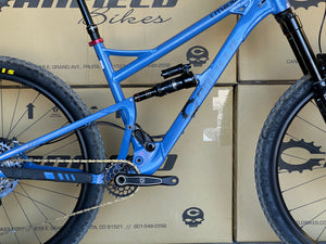 USED DEMO BIKE: LITHIUM - Blue Velvet - Large (Complete Bike)