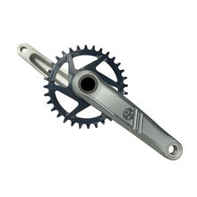 Load image into Gallery viewer, Canfield Bikes DH Cranks - Silver NEW