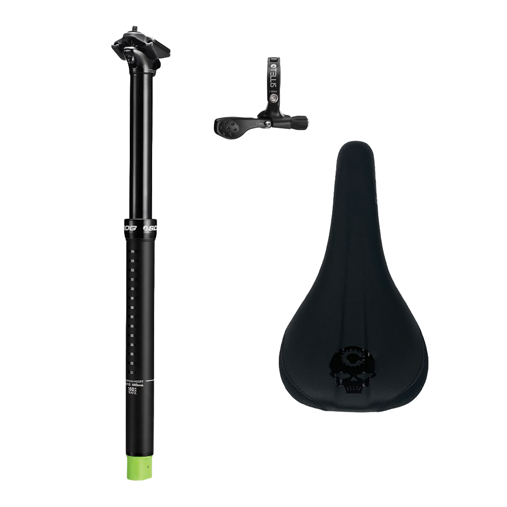 Canfield SDG Bel-Air V3 Lux-Alloy Saddle & Dropper Bundle