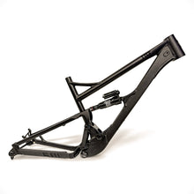 Load image into Gallery viewer, Canfield Tilt V3 with CBF Suspension in Stealth-Black, short travel enduro, 140mm, frameset,Shock side view latest 