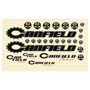 Canfield Bikes Frame Decal Sheet