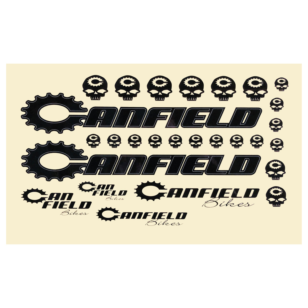 Canfield Bikes Decal Sheet