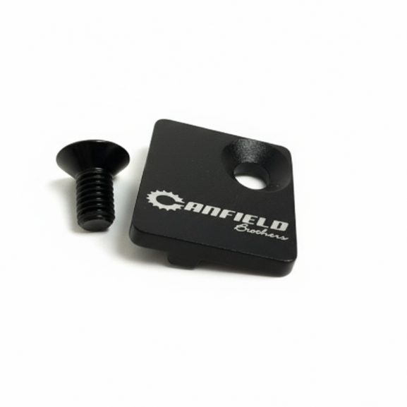 EPO Front Derailleur Direct Mount Cover Plate with bolt beveled hole